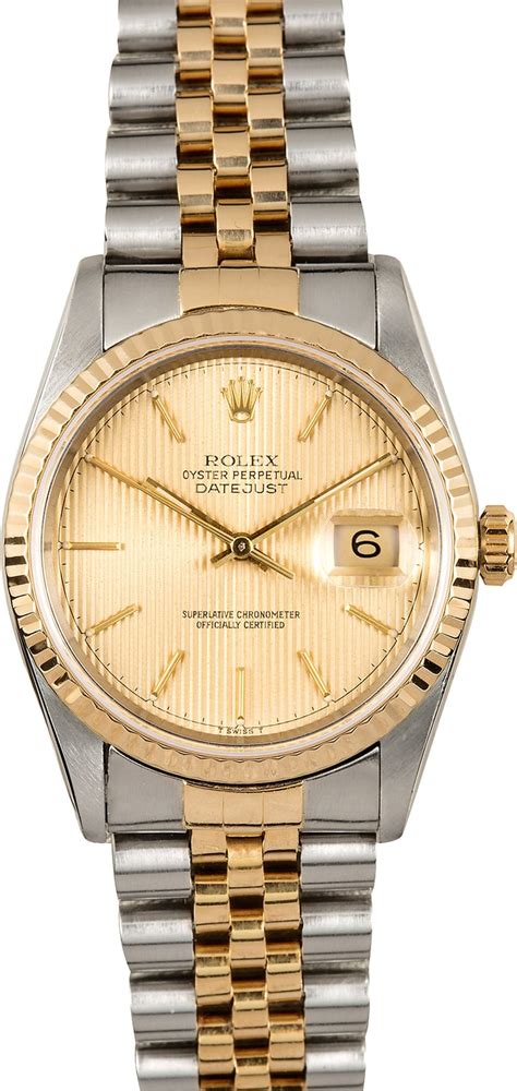 rolex 16233 tapestry dial|rolex datejust 16220 for sale.